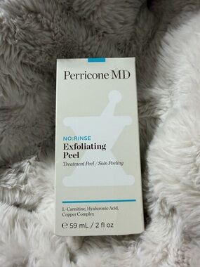 Perricone MD No:Rinse Exfoliating Peel 2oz Hyaluronic Acid Anti-Aging NIB